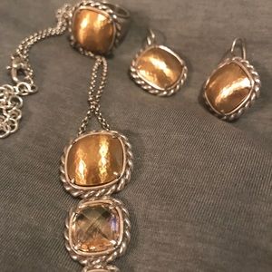 FINAL SET! BRIGHTON necklace ring & earring